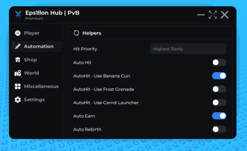Eps1llon Hub Plants vs Brainrots Script