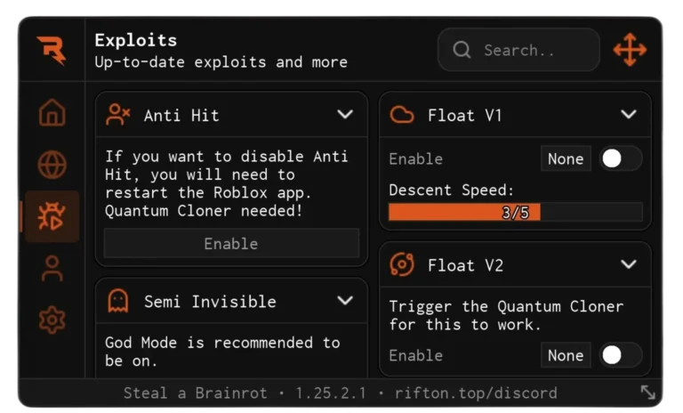 Rift Hub Steal a Brainrot Script