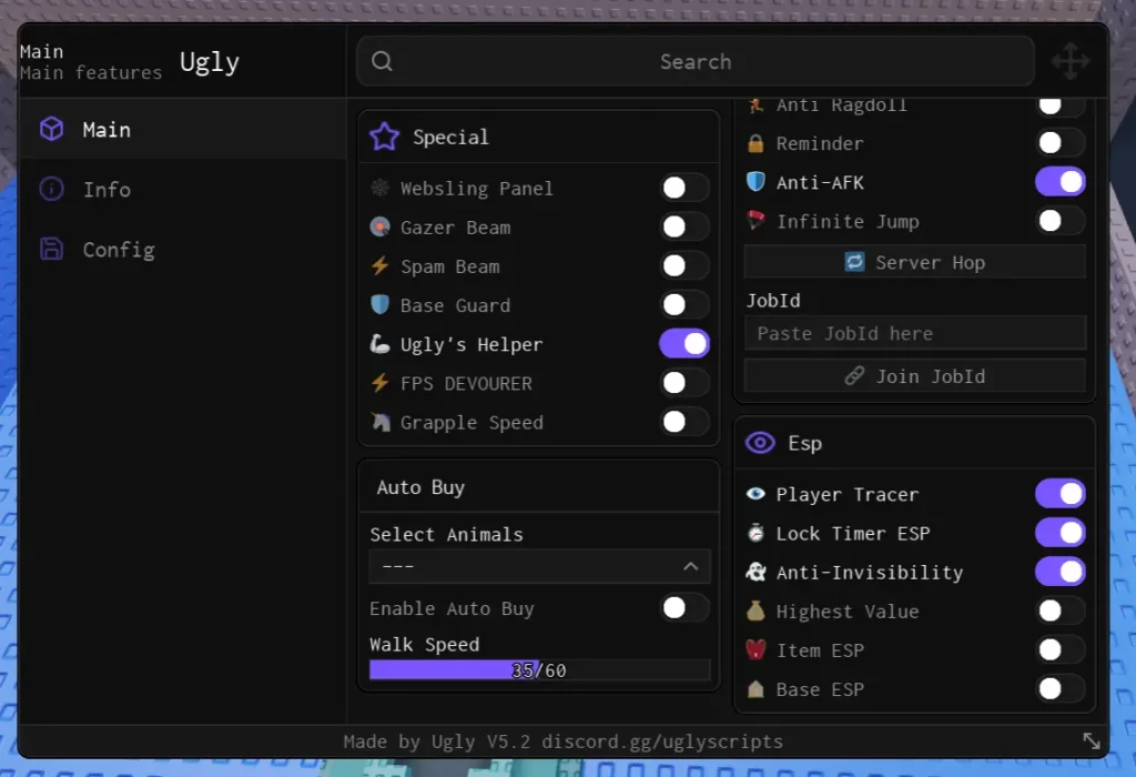 Steal A Brainrot Script By UGLY Hub