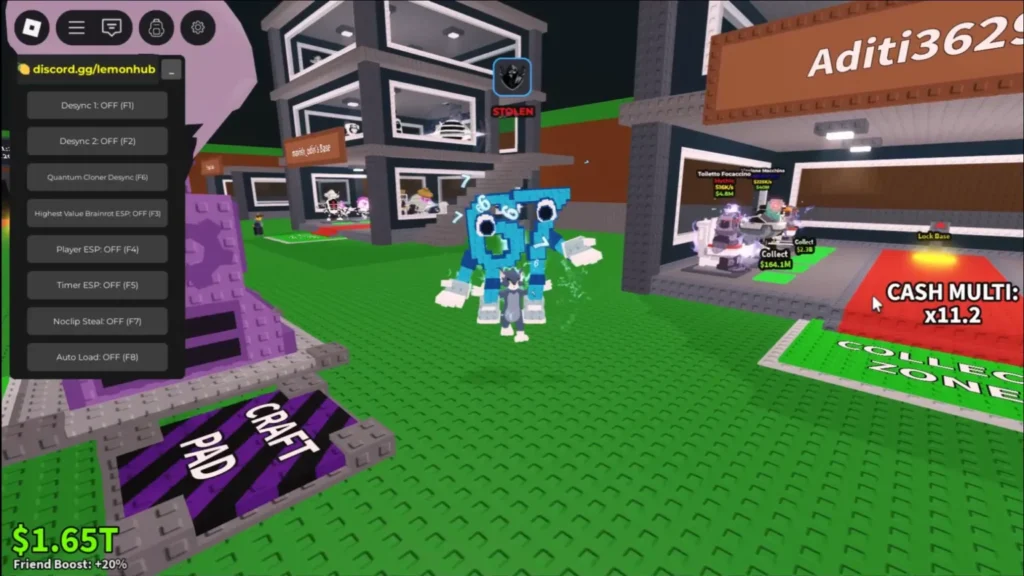 Steal a Brainrot Script By LEMON HUB