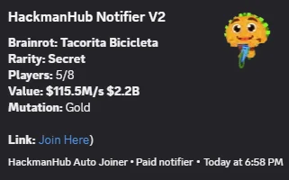 HACKMAN HUB AUTO JOINER