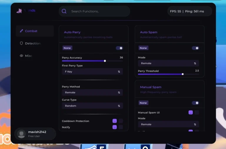 NEW Blade Ball Script🔥No Key | Auto Parry + Auto Spam (Winds Hub)