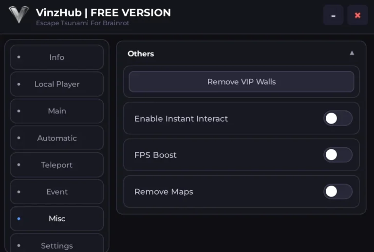 Escape Tsunami For Brainrots Script