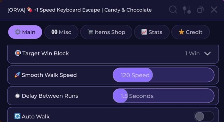 +1 Speed Keyboard Escape Script NO KEY (2026) ⚡ Auto Win, Auto Walk & More